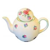 DR - Homestead Ware Teapot, Sugar, and Creamer Set by A.J. Fondeville & Co., England