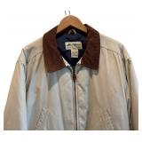 C - Eddie Bauer Large Cotton and Goose Down Coat
