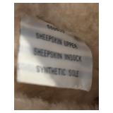 LR - Sheepskin Lined Black Boots Women