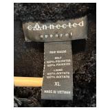 C - Connected Apparel Shawl Black XL