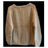 C - Blarney Woollen Mills Aran Wool Sweater