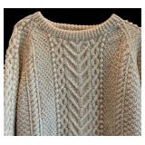 C - Blarney Woollen Mills Aran Wool Sweater