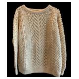 C - Blarney Woollen Mills Aran Wool Sweater