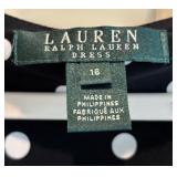 C - Ralph Lauren Polka Dot Dress Size 16