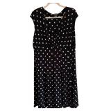 C - Ralph Lauren Polka Dot Dress Size 16