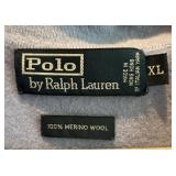 C - Polo by Ralph Lauren 100% Merino Wool Sweater Size XL