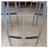 G - Set of 3 Modern Wood and Metal Bar Stools from Design Within Reach