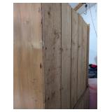 G -Beautiful Vintage Irish Pine Cabinet with Shelves and Drawers