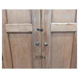 G - Vintage Irish Pine Jelly Cabinet / Tall Irish Pine Cabinet