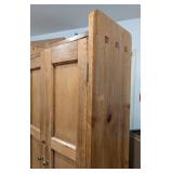 G - Vintage Irish Pine Jelly Cabinet / Tall Irish Pine Cabinet