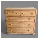 G - Antique Irish Pine Chest of Drawers