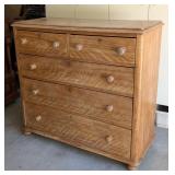 G - Antique Irish Pine Chest of Drawers