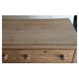G - Antique Irish Pine Chest of Drawers