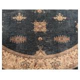 EW - Ruggable 6ft Round Washable Area Rug with Geometric Pattern
