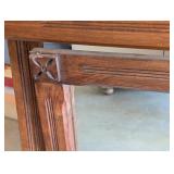 G - Antique Eastlake Dresser with Ornate Mirror and Carved Details