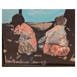 LL - Framed Original Painting by Kenneth Abendana Spenser, 1998