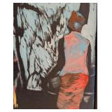 LL - Framed Original Painting by Kenneth Abendana Spenser, 1998