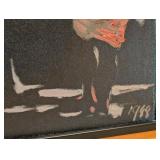 LL - Framed Original Painting by Kenneth Abendana Spenser, 1998