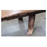 G - Primitive Wooden Bench