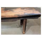 G - Primitive Wooden Bench