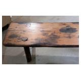G - Primitive Wooden Bench