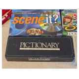 LL - Collection of 10 Party and Family Board Games with Backgammon Set