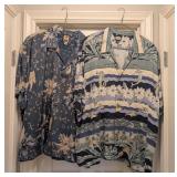 LL - Set of 2 Tommy Bahama Mens XXL Hawaiian Shirts