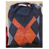 LL - Lot of 9 Mens XXL Sweaters and Pullovers Assorted Brands