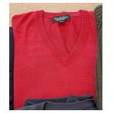 LL - Lot of 9 Mens XXL Sweaters and Pullovers Assorted Brands