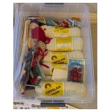 LL - Large Lot of Yarn, Fabric, Sewing Patterns, and Craft Supplies