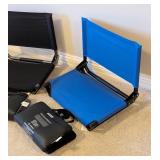 LL - Set of 2 Stadium Seats with LavaSeat Cushions