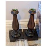 LL - Collection of Candles with Holders and LED Wax Candles