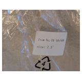 LL - Frontgate 7.5 ft Christmas Tree Storage Bag with 3 Solar LED Metal Tree Decorations