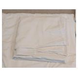 UL - Frette King Duvet Cover, Matching Shams, and Top Sheet Set