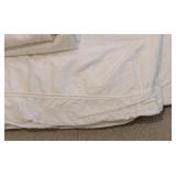 UL - Frette King Duvet Cover, Matching Shams, and Top Sheet Set