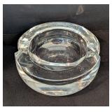 UL - St. Louis France Crystal Cigar Ashtray 6 Inch Diameter