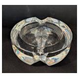 UL - St. Louis France Crystal Cigar Ashtray 6 Inch Diameter