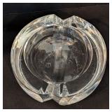 UL - St. Louis France Crystal Cigar Ashtray 6 Inch Diameter