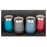 K - Set of 4 Reduce 12oz Stainless Steel Insulated Tumblers