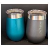 K - Set of 4 Reduce 12oz Stainless Steel Insulated Tumblers