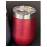 K - Set of 4 Reduce 12oz Stainless Steel Insulated Tumblers