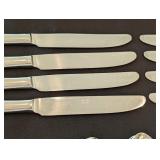 UL - Prisma Korea Vignelli Designs Stainless Flatware Set Service for 8 Missing 1 Small Fork