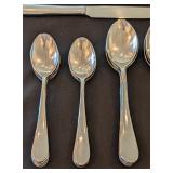 UL - Prisma Korea Vignelli Designs Stainless Flatware Set Service for 8 Missing 1 Small Fork