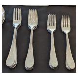 UL - Prisma Korea Vignelli Designs Stainless Flatware Set Service for 8 Missing 1 Small Fork