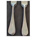 UL - Prisma Korea Vignelli Designs Stainless Flatware Set Service for 8 Missing 1 Small Fork
