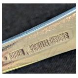 UL - Prisma Korea Vignelli Designs Stainless Flatware Set Service for 8 Missing 1 Small Fork