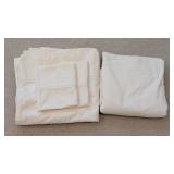 UL - Martha Stewart King Sheet Set with Standard Pillow Cases