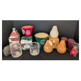 UL - Assorted Scented Candle Collection with Decorative Glass Holders