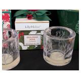 UL - Assorted Scented Candle Collection with Decorative Glass Holders