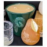 UL - Assorted Scented Candle Collection with Decorative Glass Holders